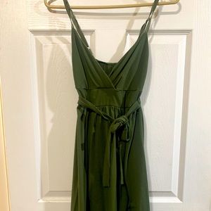 Green Tie Sundress